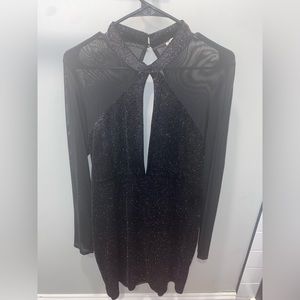 Sexy black sparkle dress!
